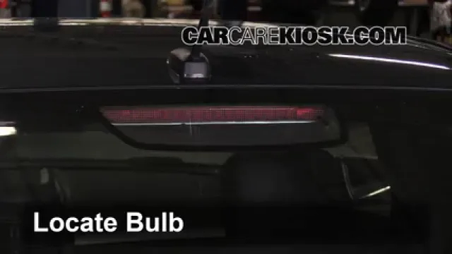 2009 Pontiac G8 GT 6.0L V8 Luces Luz de freno central (reemplazar foco)